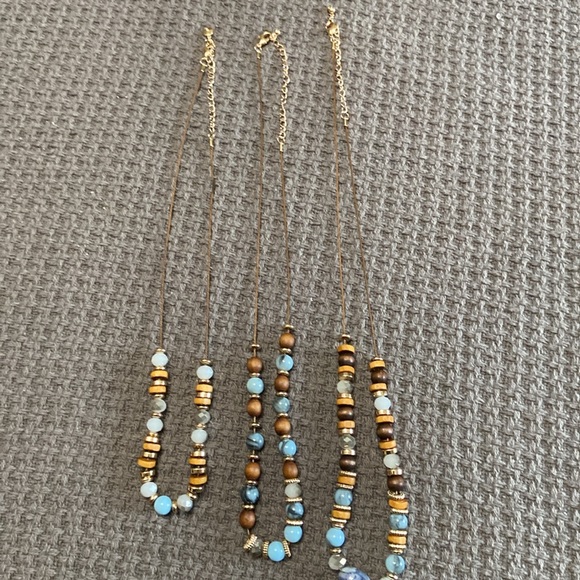 Set of THREE Beaded Necklaces - Picture 5 of 5